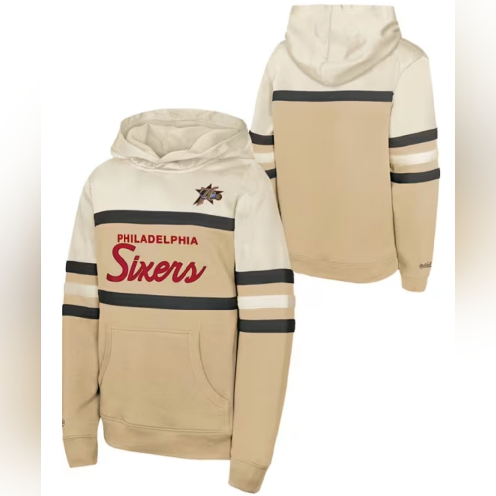 Mitchell & Ness 76ers YOUTH hoodie
